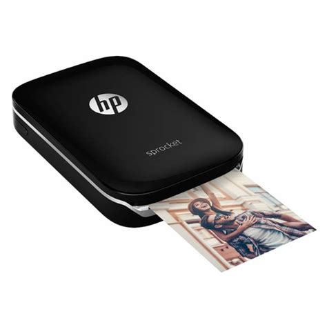 HP Sprocket Plus Portable Bluetooth Printer - Black - 2FR86A | Mwave