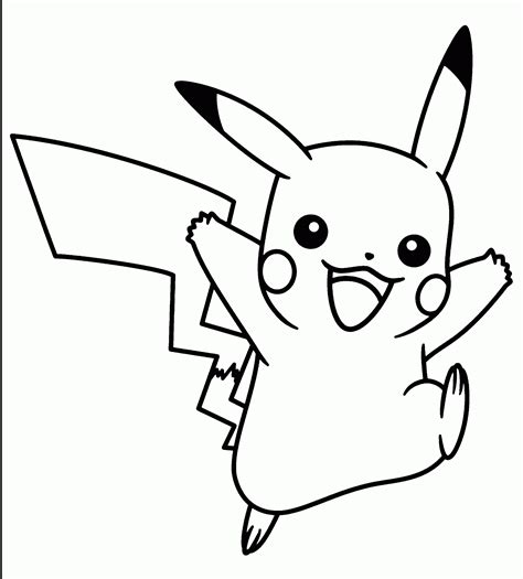 Dibujos De Adorable Pikachu Para Colorear Para Colorear Pintar E 22464 | The Best Porn Website