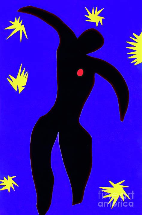 Icarus by Henri Matisse 1944 Painting by Henri Matisse - Pixels