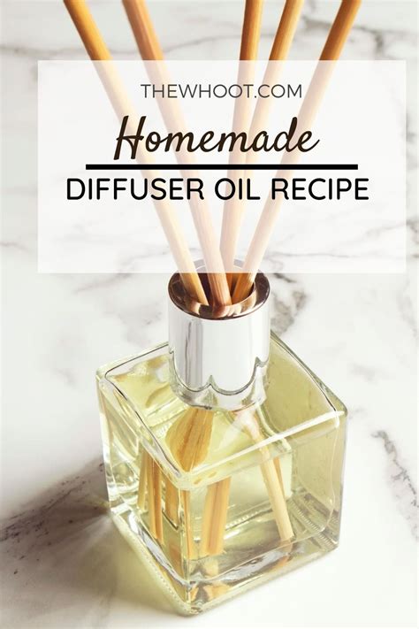 Homemade Diffuser Oil Recipe - 3 Ingredients | The WHOot | Homemade ...