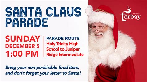 Santa Claus Parade Route Map | Torbay