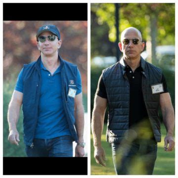 Jeff Bezos Before After - Strength By Sonny