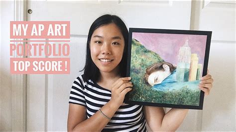 MY AP STUDIO ART PORTFOLIO (top score) + TIPS! - YouTube