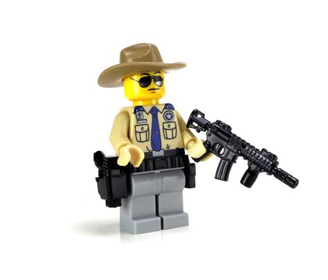 Buy Battle Brick Texas Highway Patrol Officer (SKU46) Custom Minifigure ...