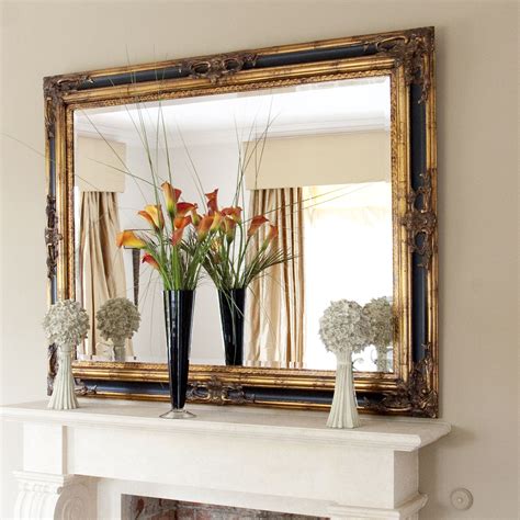 6209M_1.jpg | Large gold mirror, Gold mirror living room, Vintage gold mirror