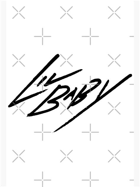 "Lil Baby Merch Lil Baby Logo" Poster for Sale by RedhirZo | Redbubble