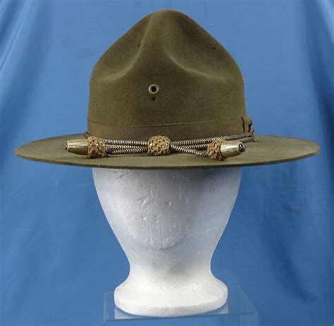 ID’d Pre WWII U.S. Army Officer Campaign Hat – Griffin Militaria