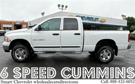 Purchase used 2005 Dodge Ram 2500 SLT Cummins Turbo Diesel 6 speed ...