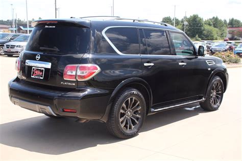 Pre-Owned 2019 Nissan Armada Platinum SUV in Tyler #9D838A | Peters ...