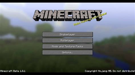 Players discover seed for Minecraft title screen background panorama