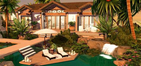 Best Sims 4 Beach House Lots: The Ultimate Collection in 2021 ...