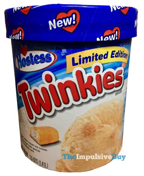 REVIEW: Limited Edition Hostess Twinkies Ice Cream - The Impulsive Buy