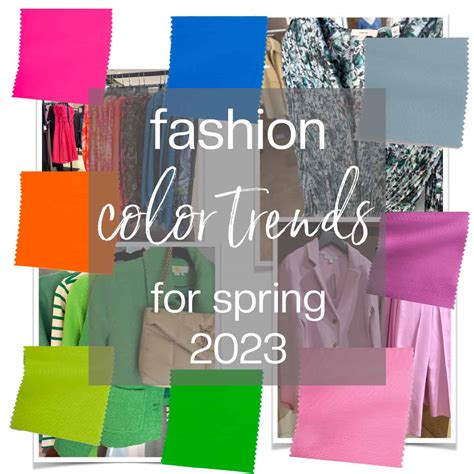 Spring fashion color trends 2023 - une femme d'un certain âge