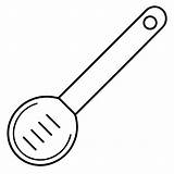 Measuring spoon Outline coloring Book Page Line Art Drawing  Premium sketch template