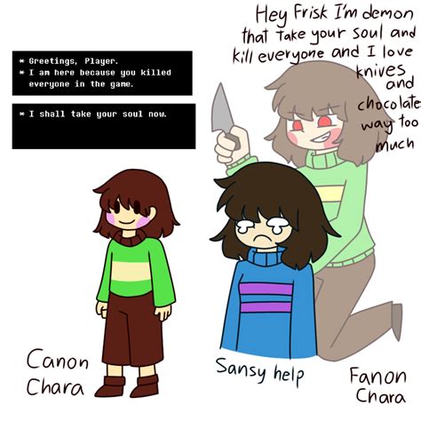 Fanon Chara - Chara in a dismal and horrifying atmosphere with this mod ...