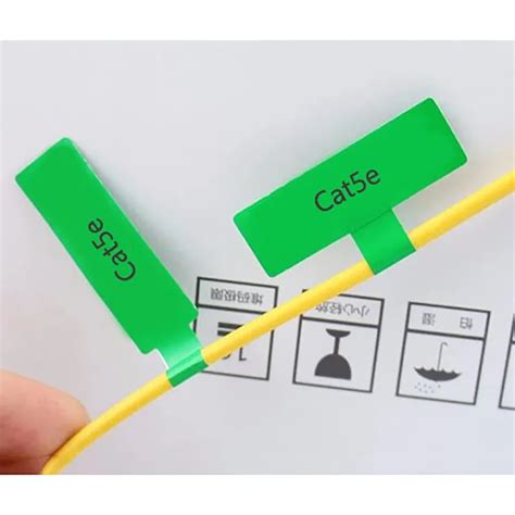 Network Fiber Cable Identification Tag For Wire Labeling - Buy Optic Fiber Cable Id,Water Proof ...