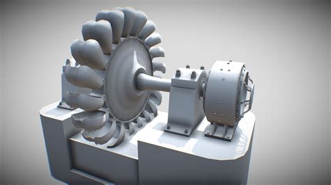 Water Turbine - Buy Royalty Free 3D model by carlcapu9 [76a1b1b] - Sketchfab Store