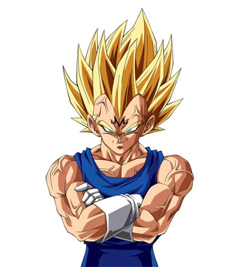 Majin Vegeta render [Bucchigiri Match] by Maxiuchiha22 on DeviantArt