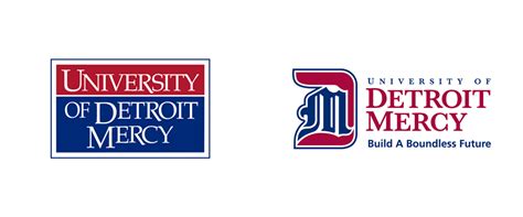 Brand New: New Logo and Identity for Detroit Mercy University by BD&E