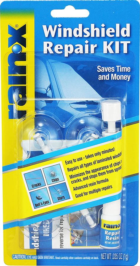 Rain-x Windshield Repair Kit, Saves Time And Money By Repairing Chips ...