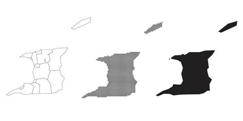 Trinidad And Tobago Map Vector Art, Icons, and Graphics for Free Download