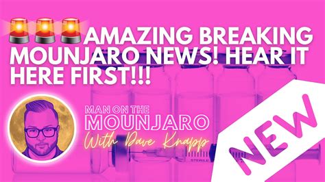 BREAKING: Stunning News On Mounjaro!