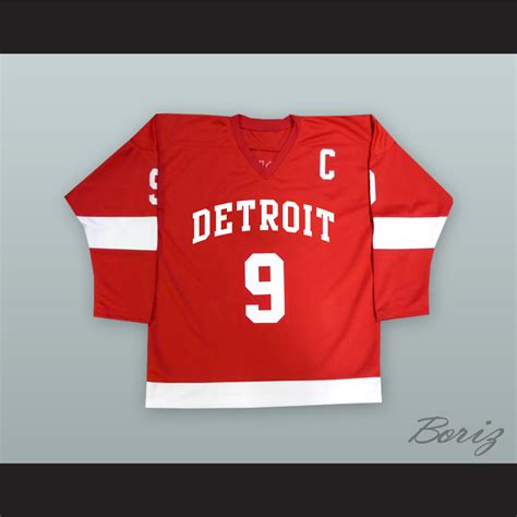 Cameron Frye Gordie Howe 9 Detroit Alternate Hockey Jersey — BORIZ