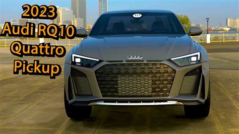 Audi RQ10 Quattro Pickup and Audi hyper-motorcycle RS1000 - YouTube