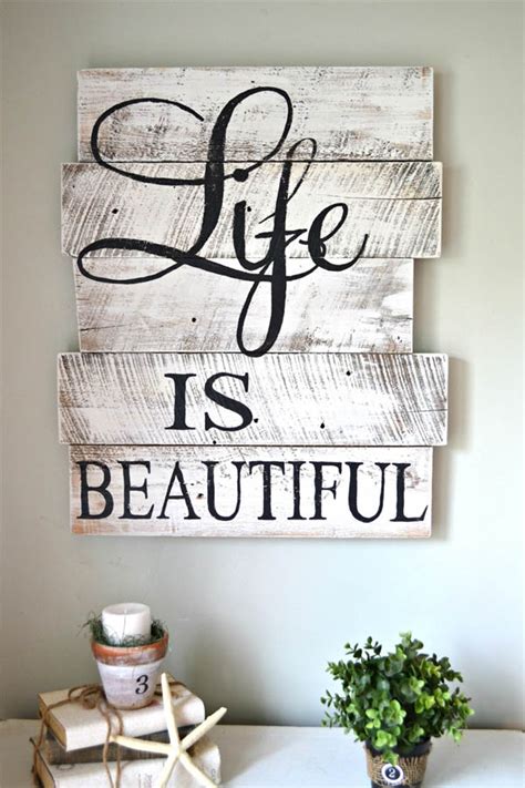 18 Rustic Wall Decor Ideas to Turn Shabby into Fabulous - The ART in LIFE