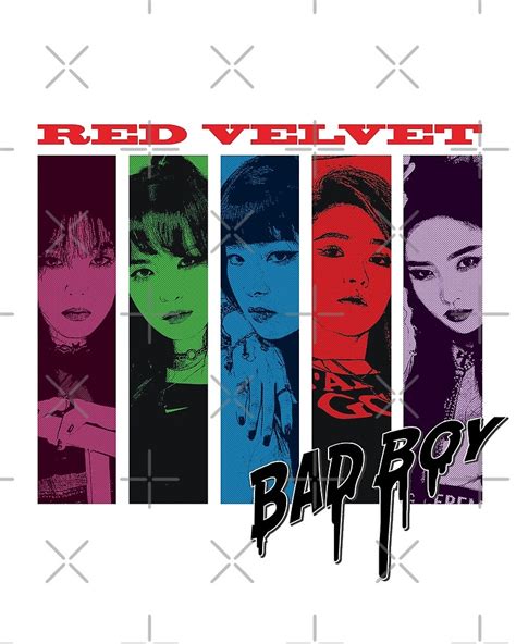 "Red Velvet - Bad Boy" by suzaken | Redbubble