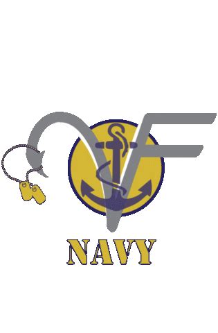 Us Navy Fishing Sticker by VETS FISH