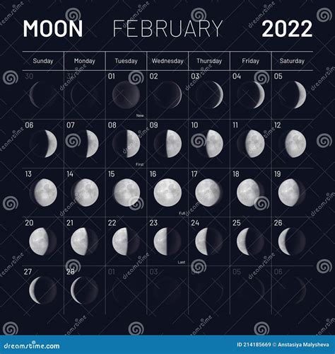 Phases Of The Moon February 2024 - Bree Marley