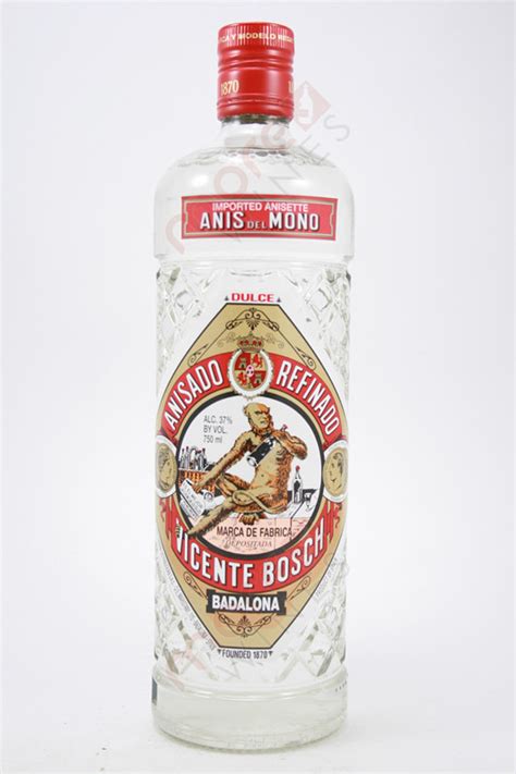 Vicente Bosch Anis del Mono Dulce Anisette Liqueur 750ml - MoreWines