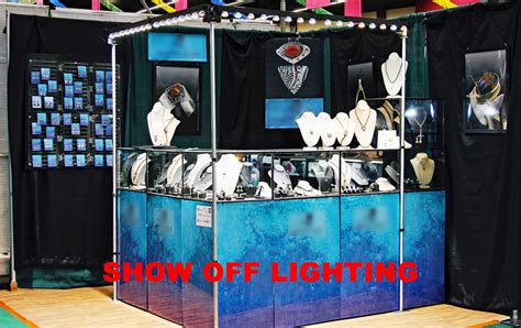 Craft Show Booth Lighting, Portable LED Display Light