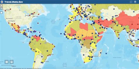 How to See U.S. Embassy Locations and Current Travel Advisories...