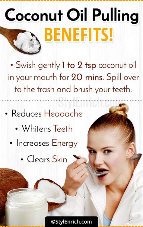 Coconut Oil Pulling: Natural Detoxifying Way To Stay Healthy! – StylEnrich