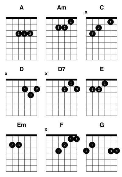 Acoustic Guitar Chord