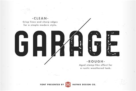 Service Station Vintage Repair Shop Font :: Behance