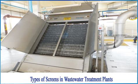 What are the various types of Screens in WWTP