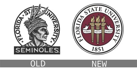 Fsu Old Logo Vs New Logo