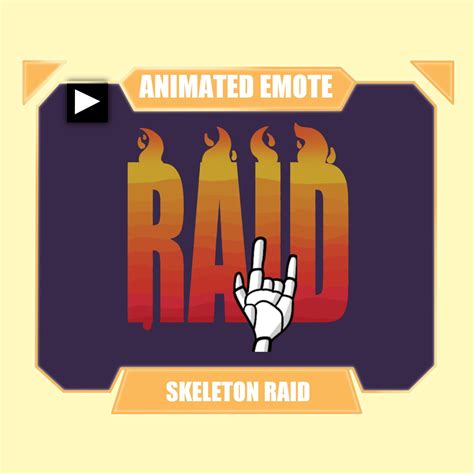 Animated Raid Emote Raid Fire Emote Animated Twitch Emote Animated Discord Emote Streamer Emote ...