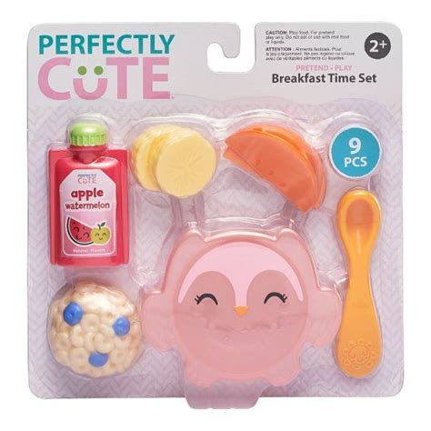 Perfectly Cute Breakfast Time 9pc Set in 2021 | Pretend food, Breakfast ...