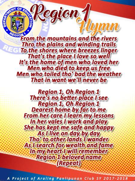 Regional Hymn Deped Region Ix – Otosection