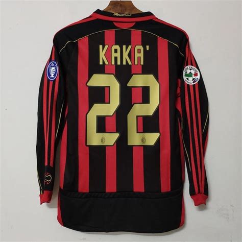 Vintage 22 Kaká Jersey 2006 2007 AC Milan Jersey Long Sleeve - Etsy ...