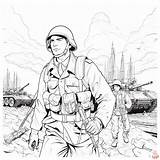 Printable WW2 Coloring Pages Free For Kids And Adults sketch template
