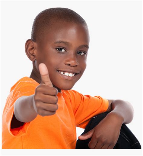 Black Kid Thumbs Up Png Image - Black Kid Png - Free Transparent PNG Download - PNGkey