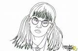 How To Draw Moaning Myrtle From Harry Potter And The Chamber Of Secrets  sketch template