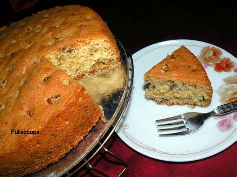 Walnut Cake Recipe | Simple Tea Time Cake Recipe | McRennett Style Walnut Cake Recipe ~ Full ...