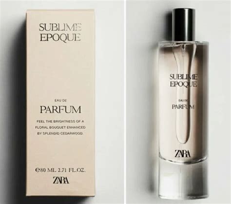 Zara Sublime Epoque Women Eau De Parfum Fragrance 80 ml 2.71 oz New Sealed