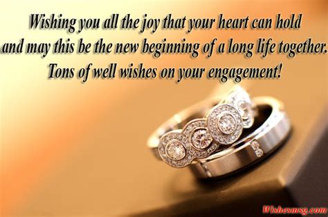 200+ Engagement Wishes, Messages and Quotes - WishesMsg